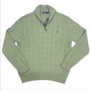 Polo Ralph Lauren Cable Knit Sweater - 1/4 Zip